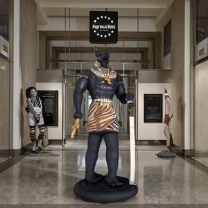Ancienne Égypte Statue gonflable Anubis Impression <span class=keywords><strong>numérique</strong></span> Fournitures <span class=keywords><strong>de</strong></span> fête pour événement - Product Image 1