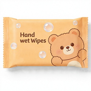 Tisu Basah Bayi Ramah Lingkungan Portabel Kain Non-Woven Dapat Dibuang di Toilet Tisu Basah Pembersih Nyaman dan Lembut - Product Image 6