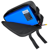 Batterie triangulaire 60V35AH 2000W 3000W pour vélo électrique de montagne, batterie lithium 20Ah 25Ah 30Ah 45AH 48V 52V 72V 60V, pack de batteries triangulaires