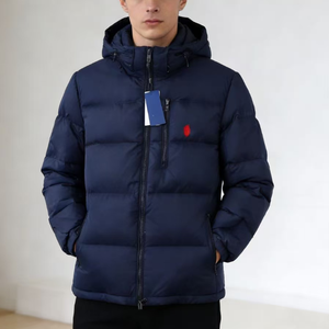 Chaqueta Ralf RL con Capucha, Impermeable, Acolchada, Informal, con Cierre, Estilo Casual, para Exteriores, Marca Lau Laurla - Product Image 4