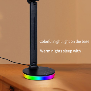 Có thể gập lại LED bàn đèn với RGB ánh sáng ban đêm điều khiển cảm ứng có thể điều chỉnh nghiên cứu đọc ánh sáng cho văn phòng nhà phòng ngủ - Product Image 5