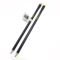 Vente en gros d'articles de papeterie en bois imprimés à la mode, crayons personnalisés utiles pour le bureau et l'école, crayon à croquis Lapiceros avec logo