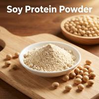 Isolat de protéines de soja SD100 gel/SD300, qualité alimentaire, certification qualité alimentaire
