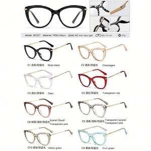 Gafas Ópticas TR90 con Logotipo Personalizado, Diseño Vintage 2025, Montura de Ojo de Gato para Mujer, con Protección Anti Luz Azul - Product Image 5