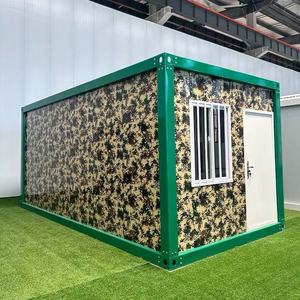 Nouvelle conception de maison-conteneur d'hôtel de luxe en acier personnalisée, 20 pieds/40 pieds, certifiée CE, préfabriquée, facile à assembler, écologique - Product Image 1