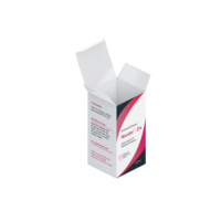 Boîtes en papier kraft rigide pliable en noir imprimées sur mesure Impression écologique sur deux côtés pour l'emballage de cadeaux au détail