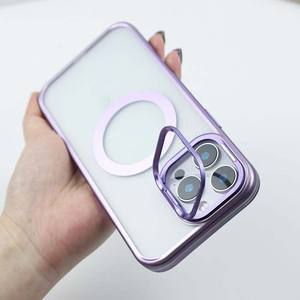 Accesorios para Teléfono, Funda Nanoelectrochapada para PC para 12 PRO MAX, <span class=keywords><strong>13</strong></span>-16 Pro Max, para S23-S25 Ultra, Funda Magnética para Teléfono - Product Image 4