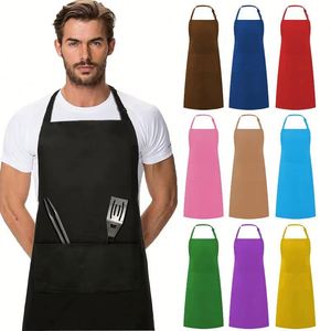 Brand Custom Logo Non-Woven Fabric <b>Kitchen</b> Bib <b>Apron</b>-Eco-friendly Durable Washable Reusable Anti-fouling Sleeveless 1-4 - Product Image 2