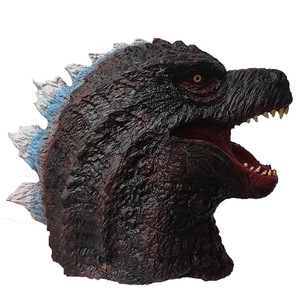 Halloween Dinossauro Cabeça Máscara <span class=keywords><strong>T</strong></span> <span class=keywords><strong>Rex</strong></span> Traje Latex Realista Animal Máscara para Crianças Adultos Cosplay Assustador Funny Party Prop