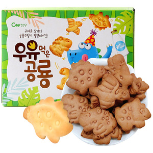 Galletas Coreanas con Forma de <span class=keywords><strong>Dinosaurio</strong></span> de Dibujos Animados, Refrigerios Exóticos al por Mayor para Niños - Product Image 1