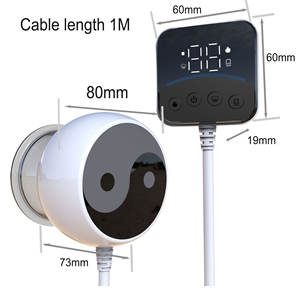 Masajeador de ventosas eléctrico con calefacción recargable por USB, alivio del dolor de espalda, Control Manual por cable, terapia de liberación de presión, toque Real - Product Image 4