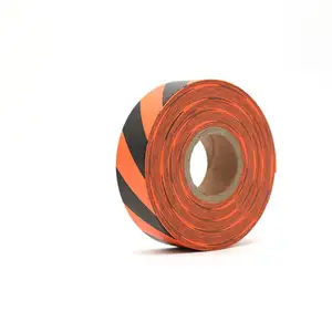 مخصص OEM مزدوج الوجهين 2 بوصة شريط بولي كلوريد الفينيل غير لاصق مقاوم للماء شعار وضع اللاصق وردي أبيض استخدام آمن - Product Image 2