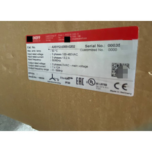 ไดรฟ์ AX5112 รุ่น AX5112-0000-0202 กล่องเปิดใหม่ AX5112-0000-0202 ไดรฟ์ AX5112 รุ่น AX5112-0000-0202 AX5112-0000-0202 - Product Image 6