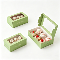 Ching TA Bakkerijdozen Taartverpakkingen Venster Biologisch afbreekbaar Recycleerbaar Voedselveilig Aangepast ontwerp Waterdicht Sponsvoering Papieren doos
