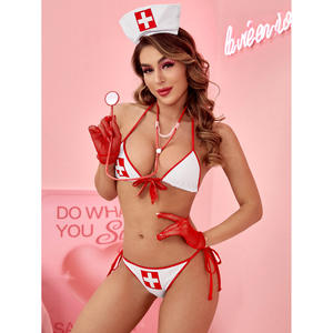 Costume sexy pour adultes matures, combinaison infirmière, uniforme pour femmes, lingerie sexy taille plus, costumes d'infirmière pour femmes - Product Image 3