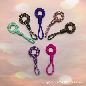 Car Keychain 20cm Handmade <b>Braided</b> 4mm Paracord Key Ring Lightweight Creative Style For Car Backpack <b>Accessory</b> - Product Image 5