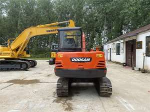 Excavatrice hydraulique sur chenilles Doosan DH55 d'occasion d'origine japonaise 95% neuve avec moteur Doosan d'origine - Product Image 2