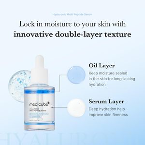 medicube <strong>Hyaluronic</strong> Multi Peptide PDRN <strong>Serum</strong> for Glowing and Soothing - Product Image 5