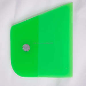 Fábrica Ppf/TPH Silicona Squeegee Ragle Ventana Película Aplicación Aparato Verde 10x7,5 cm - Product Image 6