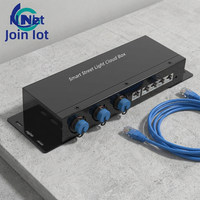 Gateway IoT Net Join NJ-iot500 con Protocolo MQTT e Interfaz RS485 para Poste Inteligente, Video Integrado, Punto de Acceso WiFi y Carga de Vehículos Eléctricos con un Solo Botón