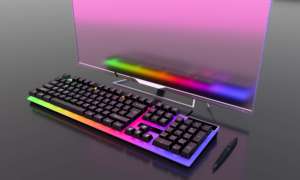 Economico RGB retroilluminato tastiera da gioco con cavo Teclado spagnolo portoghese Layout interfaccia USB nuova condizione confezionata in scatola - Product Image 6