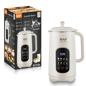 RAF 300W 800W R.7150 Machine à lait de soja 1,5L 30000 tr/min 48 lames <span class=keywords><strong>D</strong></span>émarrage rapide Nettoyage automatique - Product Image 1