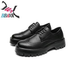 Mocasines de Cuero de Lujo para Hombre, Zapatos de Plataforma que Aumentan la Altura, Estilo Brock, Zapatos de Negocios para Hombre - Product Image 5