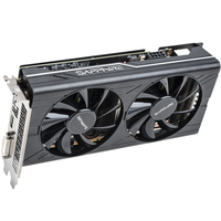 SAPPHIRE AMD RX 580 kartu grafis bekas, kartu grafis diskret V2 edisi Platinum GDDR5 8G RX580 8GB rddr5