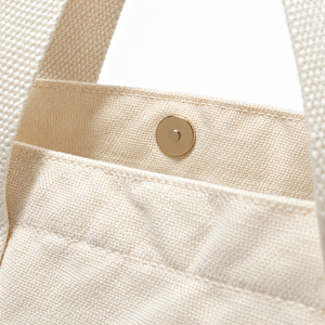 Borsa Tote in Tela con Logo Personalizzato, Grande Capacità, Tessuto Resistente da 12oz, Riutilizzabile <span class=keywords><strong>per</strong></span> Shopping, Regalo Promozionale Aziendale - Product Image 5