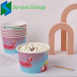 Gobelet en papier de 4 oz pour crème glacée et yaourt - Product Image 4