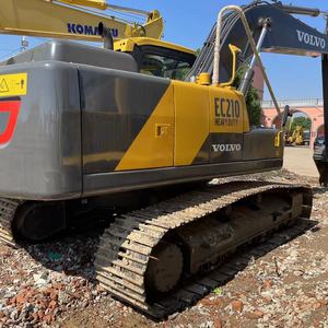 รถขุดตีนตะขาบ Volvo EC210 มือสอง น้ำหนัก 21 ตัน เครื่องยนต์ Volvo แท้ รถขุดไฮดรอลิกขนาดกลาง ชั่วโมงการทำงานต่ำ โครงสร้างแข็งแรง ทนทาน - Product Image 6