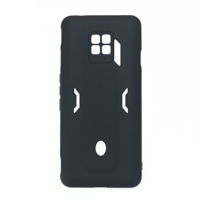 Manufacturer Wholesale Matte TPU Cases Soft Frosted Back Cover Silicone Mobile Phone Case for ZTE nubia Red Magic 7S Pro Black