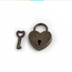 2025 Proveedores de China Nuevos productos LOGOTIPO personalizado Candado de llave de corazón grande - Product Image 6