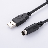 Compatible con la programación de PLC Delta, datos EC3 ES2 EH, comunicación DVP, descarga USB de 3 m, ACAB230