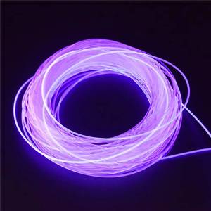 Fibre optique LED latérale super lumineuse de 3 mm en plastique, protection IP44, intensité variable, garantie de 2 ans - Product Image 1