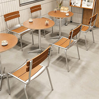 Ensemble de mobilier personnalisable vert, style vintage décontracté, pour restaurant, café, pâtisserie et salon de thé, idéal pour l'espace commercial Ocean Board, inspiré des designs de renommée mondiale.