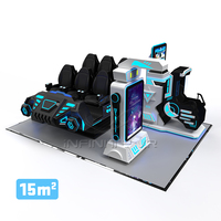 Station de jeu VR, plateforme multijoueur, cinéma 9D, équipement de salle d'évasion VR, solution pour centre d'amusement d'arcade