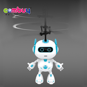 Mini người nước ngoài tay cảm biến hồng ngoại cảm ứng RC bay Robot đồ chơi-pin hoạt động nhựa Chassis Kit - Product Image 5