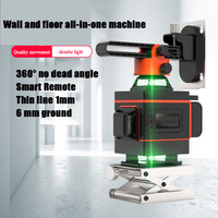 Niveau Laser 360 degrés de haute qualité vert automatique Portable 12/16 lignes niveau Laser DEW auto-nivelant