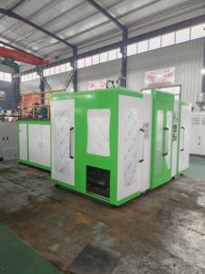 Machine automatique de moulage par extrusion-soufflage d'huile pour moteur PC PP PE 1L <span class=keywords><strong>3L</strong></span> Double stations de détergent de lessive bouteille - Product Image 2