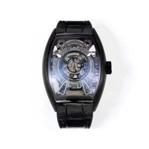 Top-quality Carbon Fiber Sapphire Crystal Skeletonized Tourbillon Movement Men's <b>Automatic</b> Mechanical Watch Power Reserve Diver - Product Image 3