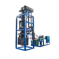 Machine à glace en tubes 10-20 tonnes, automatique, pour usage commercial et industriel, prix usine, pour la pêche, moteur 500 kg