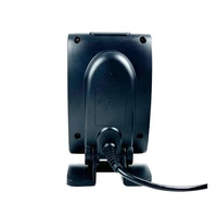 Escáner de código de barras de escritorio inteligente compatible con USB PS/2 2D CMOS omnidireccional montado fijo Express para mercado de efectivo modelo negro