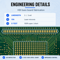 Carte de vision IA pour drone - PCB nu - Assemblage PCBA multicouche personnalisé - Service de conception de cartes électroniques pour systèmes d'imagerie aérienne