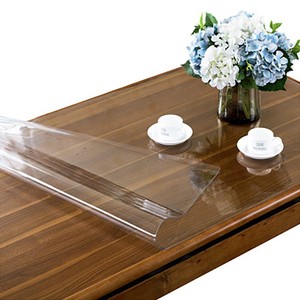 <span class=keywords><strong>Tovaglia</strong></span> in Plastica <span class=keywords><strong>Trasparente</strong></span> PVC Impermeabile per Cucina e Sala da Pranzo Copritavolo Protettivo in Vinile Cristallino - Product Image 5