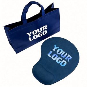 Wholesale Ergonomic Wrist Rest Gaming Pad Custom Logo Promo Business Gift Gel Silicone Memory Foam Mouse Pads - Product Image 1