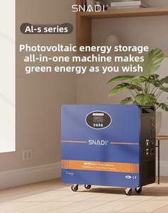 Système d'énergie solaire portable pour la maison, machine de stockage d'énergie photovoltaïque tout-en-un Snait avec batterie LiFePO4 - Product Image 3