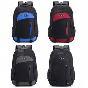 <b>Large</b> Fashion Waterproof <b>School</b> <b>Backpack</b> 17 Inch Nylon Zipper Unisex Teenagers - Product Image 2
