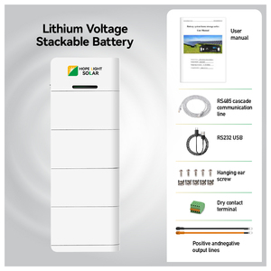 Batería de Litio Apilable de Alto Voltaje, Banco de Baterías de Almacenamiento de 20kwh, 30kwh, 40kwh, 50kwh - Product Image 4