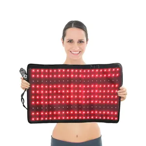 Wide Use Upgrade Pulse Red Infrared Light Therapy Device Belt 660nm 850nm Pain Relief Red Light Therapy Mat Pad